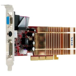 VGA MSI NX6200AX-TD512H (DDR2 512,D-Sub,TV-OUT,DVI)