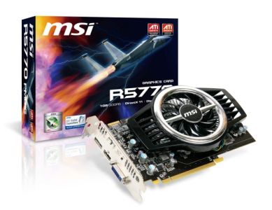 VGA MSI R5770-PMD1G (DDR5 1GB,128bit,DVI,HDMI,DX11,Fan