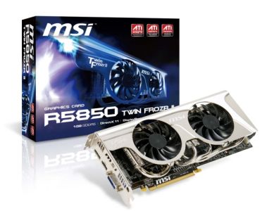 VGA MSI R5850 TWIN FROZR II (DDR5 1G,256Bit,Eyefinity)