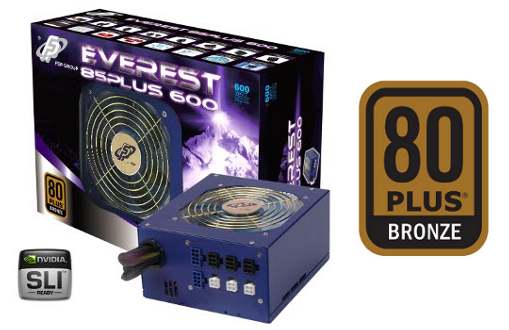 Zdroj Fortron EVEREST 600W 85PLUS BRONZE, EPS, modular