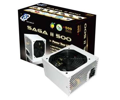 Zdroj Fortron SAGA II 500, 500W, PFC, PCI-E, >80%