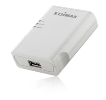 Server tiskový Edimax 1 port, USB 2.0 MFP tiskový port (tisk/FAX/copy/scan...)