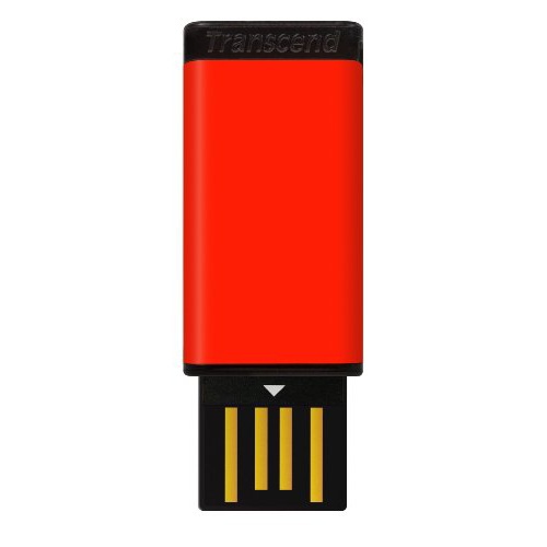 Flash USB 8GB TRANSCEND JetFlashT5R, USB2.0, červený