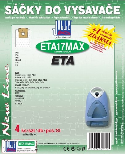 Filtr Jolly ETA17 MAX (4+1ks) do vysav. DAEWOO