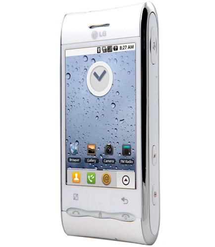 Mobilní telefon LG GT 540 Optimus bílý (White Pearl)