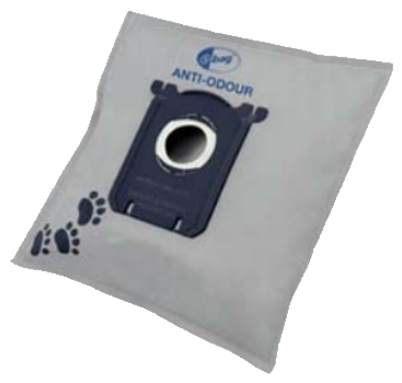 Filtr Electrolux E203 B (Anti-Odour s-bag) 3ks do vysav. Clario, Excellio, Oxygen, Ultra Silencer