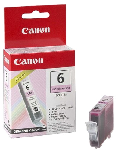 Cartridge Canon BCI-6PM do tiskáren purpurová foto