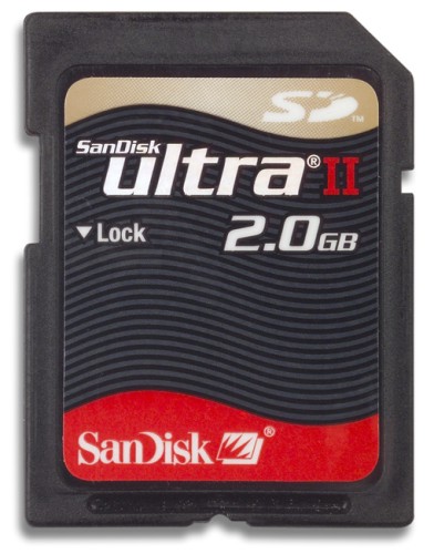 Paměťová karta SD Sandisk Ultra II 2GB