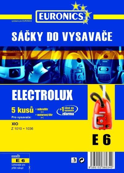 Filtr Jolly E 6 (5+1+1ks) do vysav. ELECTROLUX