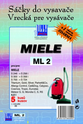 Filtr Jolly ML 2 (5+1ks) do vysav. MIELE