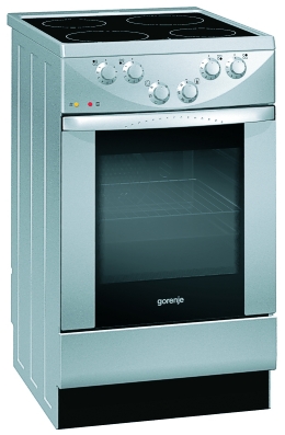 Sporák el. Gorenje EC 573 E - 1 - nerez