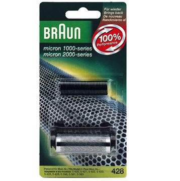 Combi pack Braun 428 k Micron 1000/2000 - CP428 (5428781/85000587)