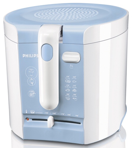 Fritéza Philips HD 6103 bílá/modrá