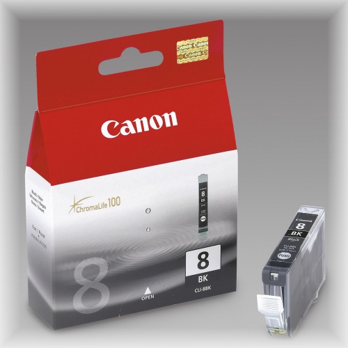 Cartridge Canon CLI8B, Single Ink Tank Black pro iP4200-CLI8B