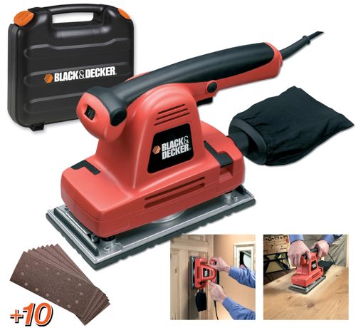 Bruska vibrační Black&Decker KA274EKA