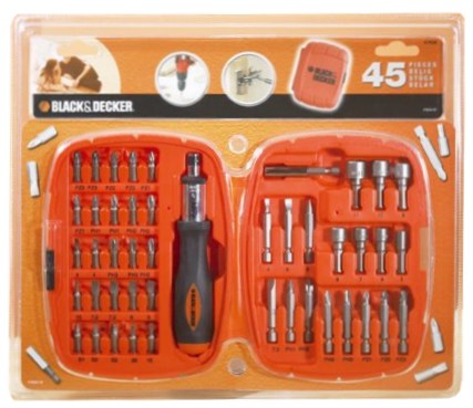 Sada nářadí Black&Decker A7039 45 dílů