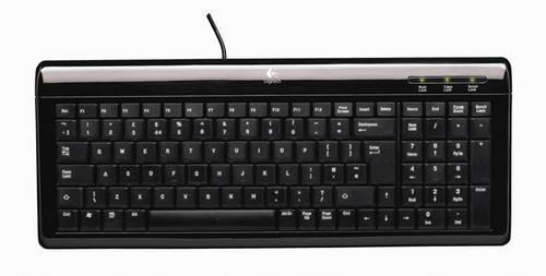 Klávesnice Logitech Ultra Flat Keyboard, CZ
