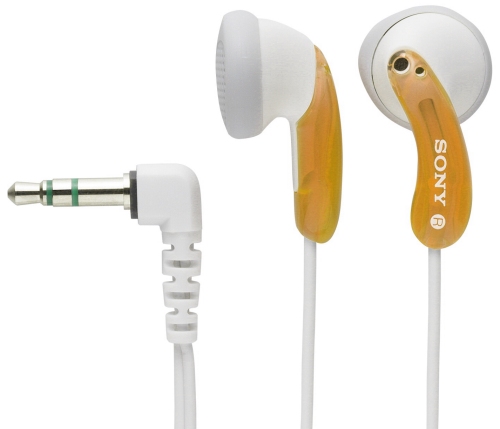 Sluchátka Sony MDR-E10LP žlutá