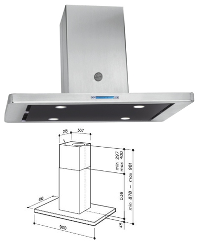 Odsavač par Hoover HHI 9101 SPX