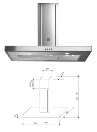 Odsavač par Hoover HDM 90 X