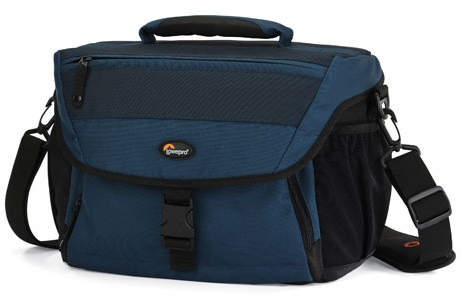 Pouzdro foto LowePro Nova 190 AW modrá