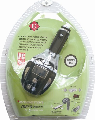 Transmitter FM Emgeton Carpack2 MP3 Wireless