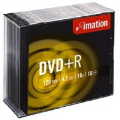 Disk DVD+R Imation 4,7GB 16x jewel, 1ks