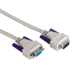 Kabel Hama 42099, Prodlužovací kabel VGA monitoru, 15-pinový, délka 3,0m, blistr