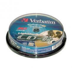 Disk CD-R Verbatim DLP 80 min, 52x, 10-cake, LightScribe