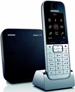 Telefon Siemens Gigaset SL780 černá