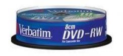Disk DVD-RW Verbatim 1,4GB 2x Printable 8cm, 10ks