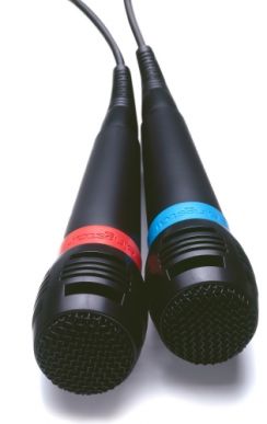 Mikrofony Sony PS pro PS2/PS3, šňůrové (PS719635048)