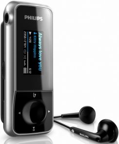 Přehrávač MP3 Philips SA1MXX04KN, 4GB
