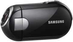 Videokamera Samsung SMX-C10G, flash, šedá/černá