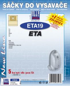 Filtr Jolly ETA 19 (5ks) do vysav. ETA