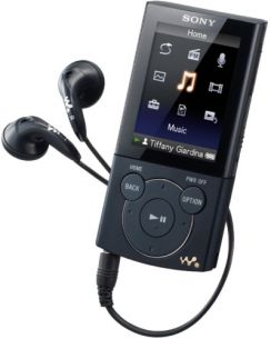 Přehrávač MP3/MP4 Sony NWZ-E444K, 8GB, FM, černá