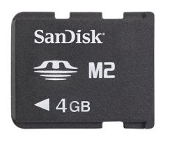 Paměťová karta M2 Sandisk Gaming 4GB (PSP go)