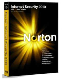 Software Norton Internet Security 2010 CZ
