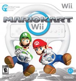 Hra Nintendo Wii Mario Kart + Wheel