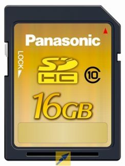Paměťová karta SDHC Panasonic RP-SDW16GE1K, 16GB