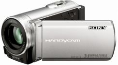 Videokamera Sony DCR-SX73E stříbrná