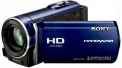 Videokamera Sony HDR-CX115E, FullHD, modrá