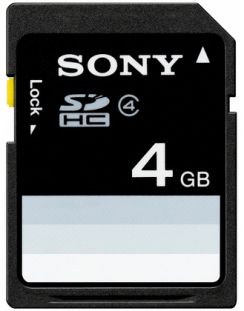 Paměťová karta SD Sony SF4N4, 4GB