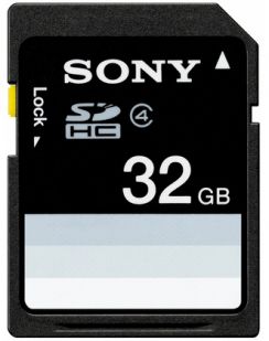 Paměťová karta SD Sony SF32N4, 32GB