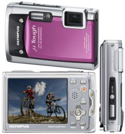 Fotoaparát Olympus Mju Tough-6020 růžový