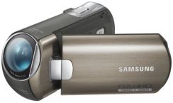 Videokamera Samsung HMX-M20 S, flash, FullHD, stříbrná