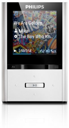 Přehrávač MP3/MP4 Philips SA2VBE08S, 8GB