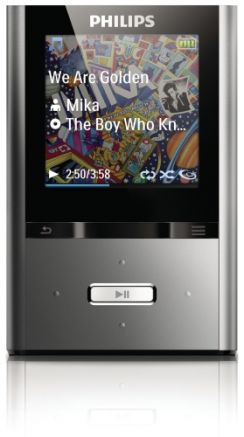 Přehrávač MP3/MP4 Philips SA2VBE08K, 8GB