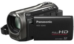 Videokamera Panasonic HDC-SD60EP-K, SD, černá