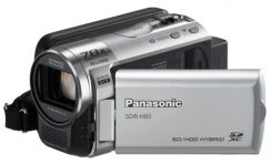 Videokamera Panasonic SDR-H85EP-S, HDD/SD, stříbrná